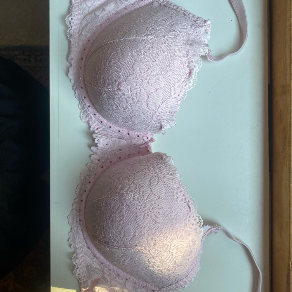 Victoria Secret/PINK Light Pink Wink Lace Bra - Women Intimates & Sleepwear